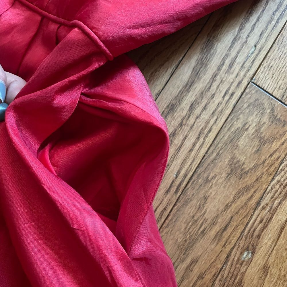 Sherri Hill Red Mini Cocktail Dress Women’s Sz 2 - Picture 6 of 12